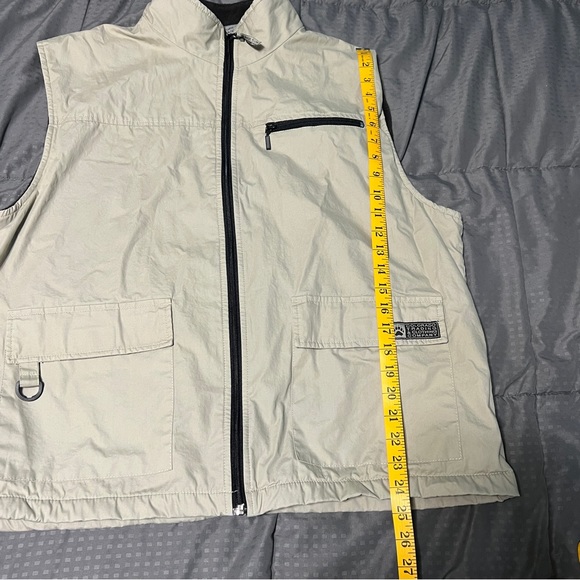 Colorado trading & Clothing Company vest Fleece Lined Beige Men's Size xl - Picture 3 of 8